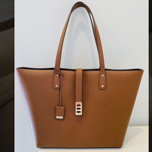 Michael Kors Cognac leather tote